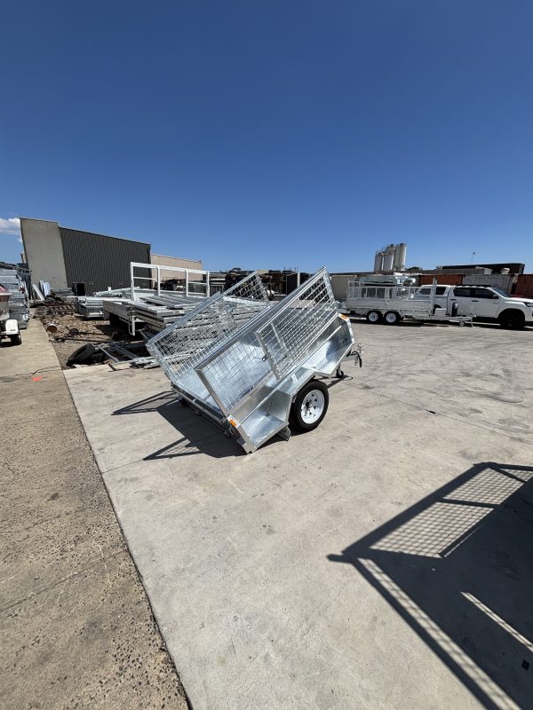 6x4 box trailer galvanised galvanized 750kg Heavy duty U Beaut Trailers