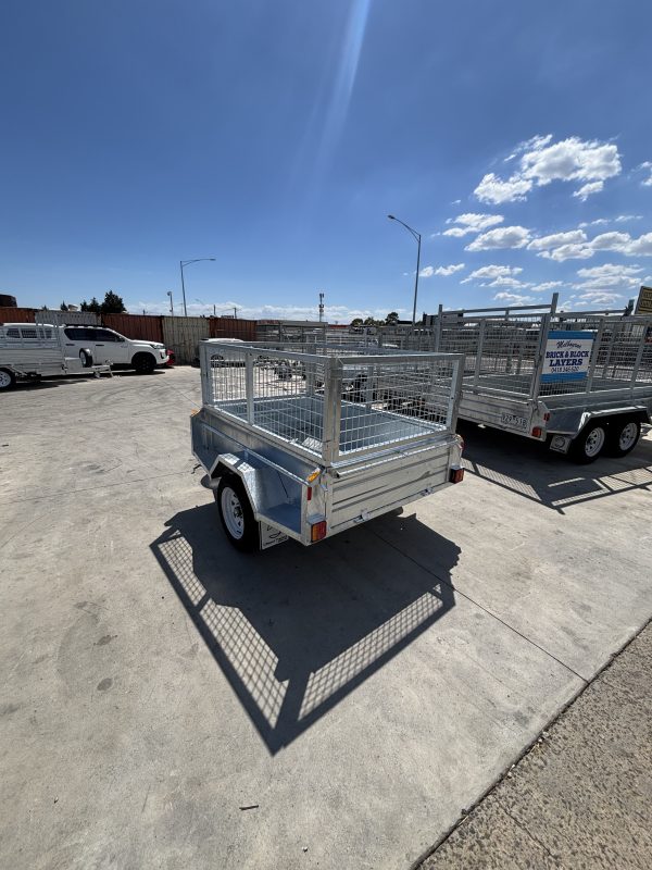 6x4 box trailer galvanised galvanized 750kg Heavy duty U Beaut Trailers