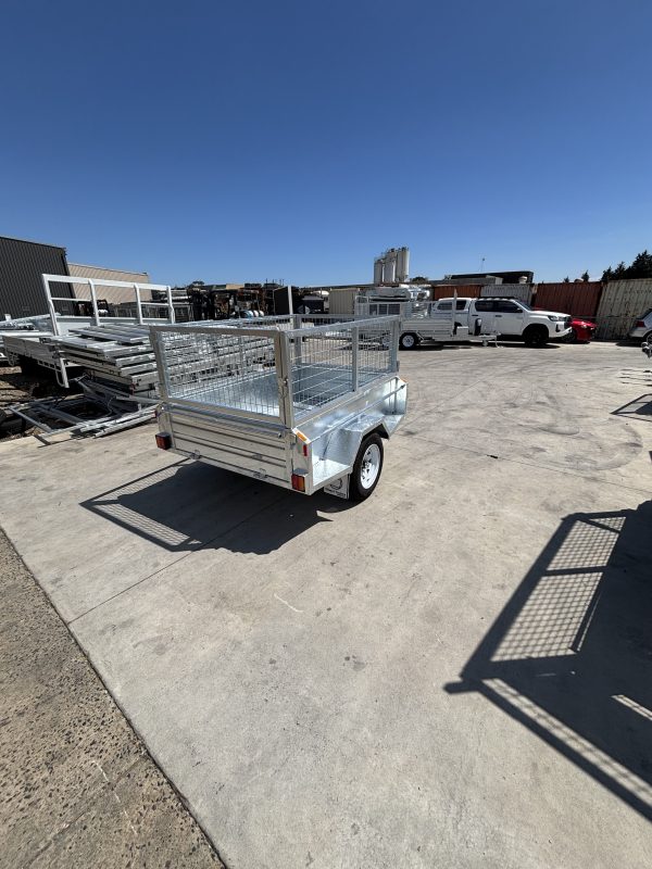 6x4 box trailer galvanised galvanized 750kg Heavy duty U Beaut Trailers
