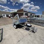 6x4 box trailer galvanised galvanized 750kg Heavy duty U Beaut Trailers