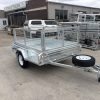 7×5 Single Axle Heavy Duty Galvanised Tipper with 300mm sides