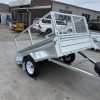 7×5 Single Axle Heavy Duty Galvanised Tipper with 400mm sides