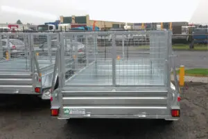 9x5 Tandem Axle Heavy Duty Galvanised with 400mm sides, 2800kg ATM