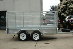 10x6 Tandem Axle Heavy Duty Galvanised with 300mm sides, 2800kg ATM