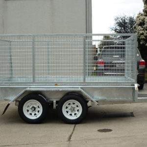 10×6 Tandem Axle Heavy Duty Galvanised with 300mm sides, 2800kg ATM