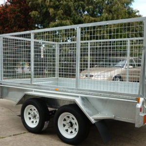 10×6 Tandem Axle Heavy Duty Galvanised with 300mm sides, 2000kg ATM
