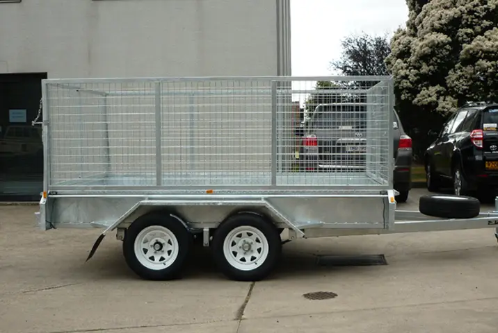10x6 Tandem Axle Heavy Duty Galvanised with 300mm sides, 2800kg ATM