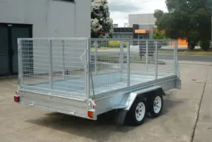 12x6 Tandem Axle Heavy Duty Galvanised with 300mm sides, 2800kg ATM