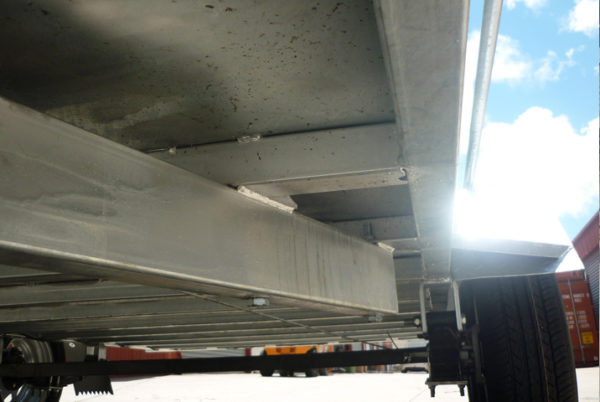 12 x 6 Heavy Duty Single Axle Tipper Trailer Galvanised Checker Plate 300mm sides