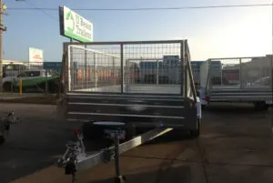 12x6 Tandem Axle Heavy Duty Galvanised with 400mm sides, 2800kg ATM