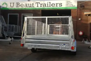 12x6 Tandem Axle Heavy Duty Galvanised with 400mm sides, 2800kg ATM