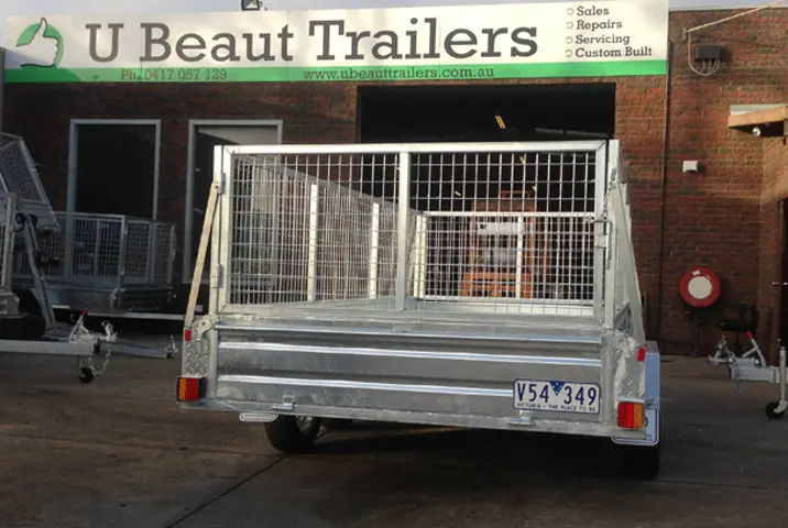 12x6 Tandem Axle Heavy Duty Galvanised with 400mm sides, 2800kg ATM