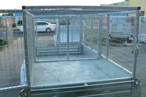 10x5 Tandem Stock Crate Trailer