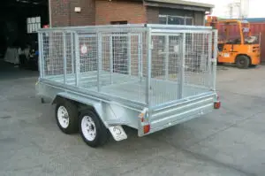 10x5 Tandem Stock Crate Trailer