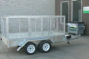 10x5 Tandem Stock Crate Trailer