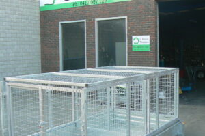 10x5 Tandem Stock Crate Trailer