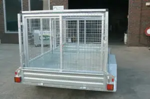 10x5 Tandem Stock Crate Trailer