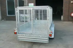10x5 Tandem Stock Crate Trailer