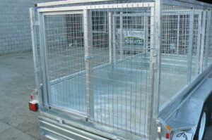 10x5 Tandem Stock Crate Trailer