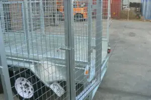10x5 Tandem Stock Crate Trailer