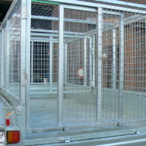 10×5 Tandem Stock Crate Trailer