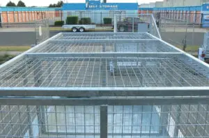 10x5 Tandem Stock Crate Trailer