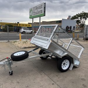 6×4 Single Axle Heavy Duty Galvanised Tipper with 300mm sides