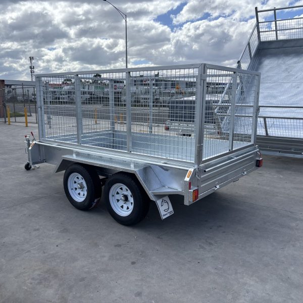 9×5 Tandem Axle Heavy Duty Galvanised with 300mm sides, 2000kg ATM
