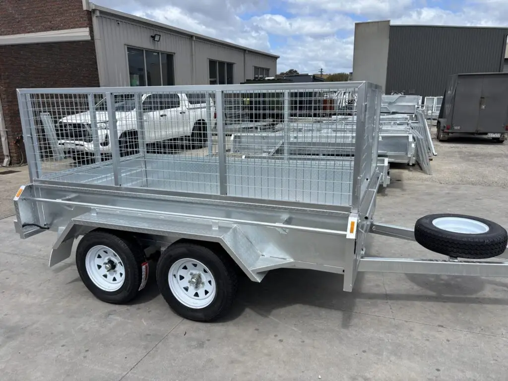9×5 Tandem Box Trailer – 400mm sides, 2,000kg ATM