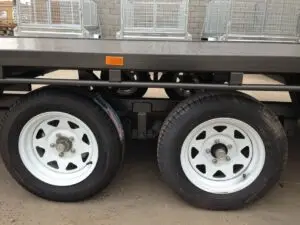16X8 Tandem Flat Top, 2000kg ATM
