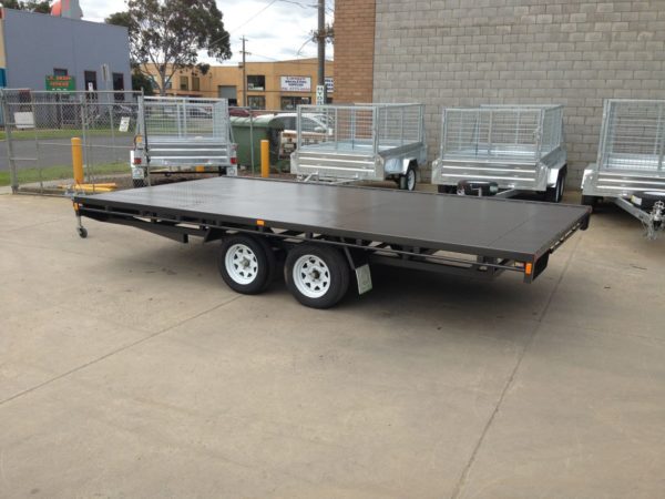 16 X 8 Tandem Flat Top Trailer 2800kg ATM | U Beaut Trailers