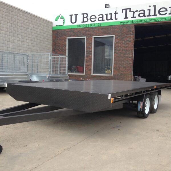 16X8 Tandem Flat Top, 2000kg ATM