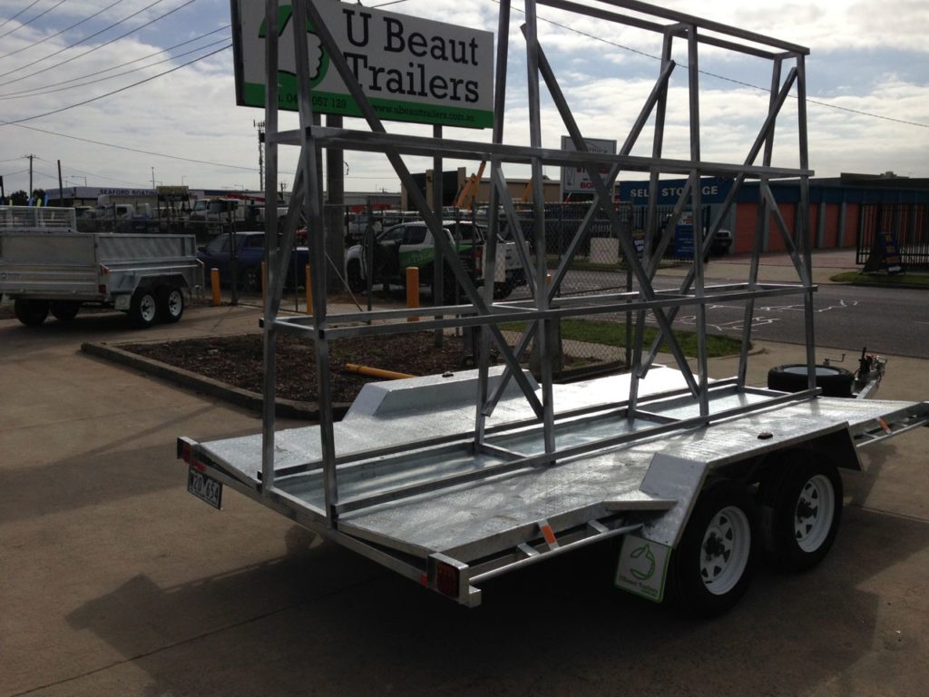 14 × 6.6 Tandem Window Frame Trailer 2000kg ATM | U Beaut Trailers