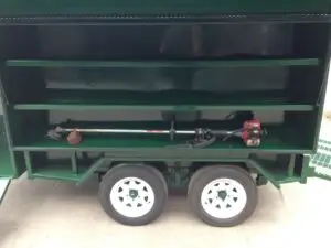 8x5 Tandem Lawn Mower Trailer Green 2000kg ATM