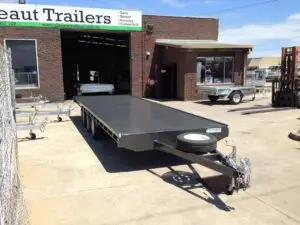 22x7 Tri axle Flat Top, 2000kg ATM