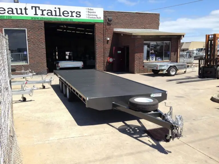 22x7 Tri axle Flat Top, 2000kg ATM