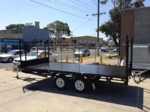 15x7 Tandem Flat Top with H-bars , 2000kg ATM