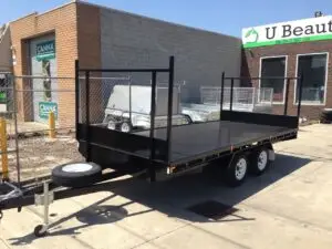 15x7 Tandem Flat Top with H-bars , 2000kg ATM