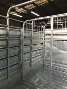 10x6 Tandem Stock Cattle Crate Trailer 2800kg ATM