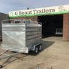10×6 Tandem Stock Cattle Crate Trailer, 2000kg ATM