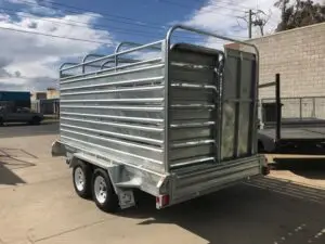 12x6 Tandem Stock Cattle Crate Trailer 2000kg ATM