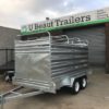 10×6 Tandem Stock Cattle Crate Trailer, 2000kg ATM