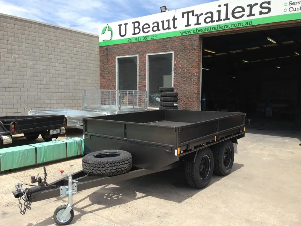 9×7 Tandem Flat-Top Trailer