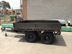 9x7 Tandem Flat Top Off Road , 2000kg ATM