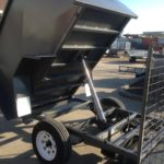 7x5 Box Trailer Hydraulic Tipper lawn Mower