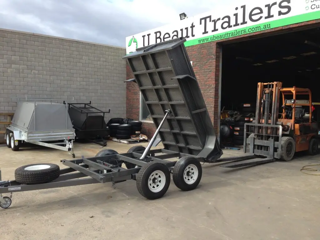 10×5 Tandem Tipper Trailer – 380mm sides