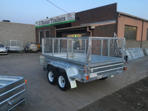 galvanised galvanized tandem hydraulic tipper