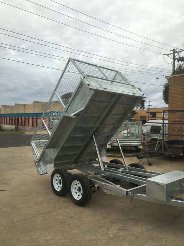 10 x 5 Hydraulic Tandem Tipper Trailer with 400mm side 3500kg ATM | U ...