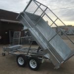 9×5 Hydraulic Tandem Tipper with 400mm side 3500kg ATM 3.5 Ton