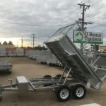 galvanized tandem hydraulic tipper